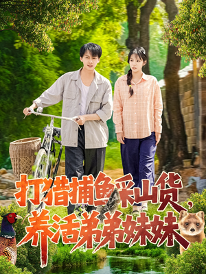 打猎捕鱼采山货，养活弟弟妹妹（108集）好看短剧又来了