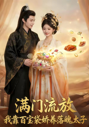 满门流放：我靠百宝袋娇养落魄太子（55集）火爆短剧正在热播