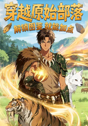 穿越原始部落，解锁图鉴就能加点（94集）每天分享短剧精彩片段