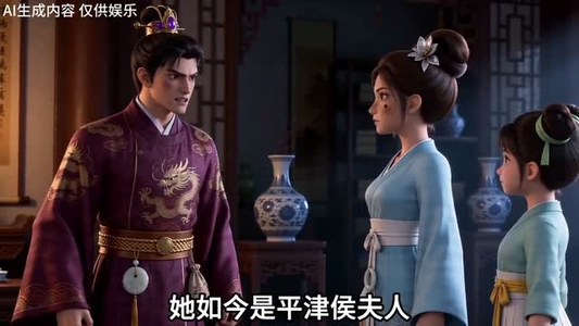 侯爷嫌我丑，帝王封我后（38集）短剧太好看了吧