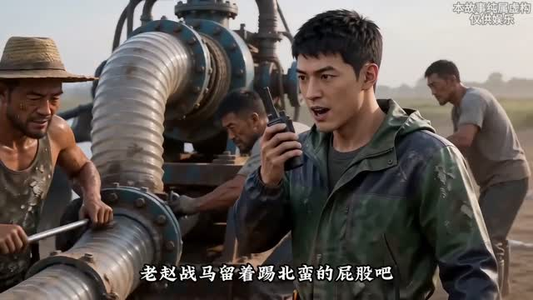 跨界渔场我靠抽水机拯救古代孤城（53集）热播短剧推荐分享