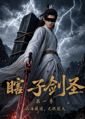 瞎子剑圣第一季，山海藏墟，无眼窥天（148集）短剧终篇全集限免看