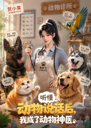 听懂动物说话后，我成了动物神医（47集）这个短剧太好看了