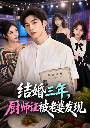 结婚三年，厨师证被老婆发现（86集）花生短剧热门短剧