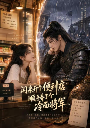 闲来开个便利店，顺手养了个冷面将军（80集）好看上头的短剧