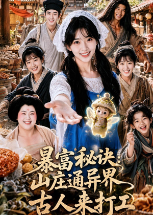 暴富秘诀：山庄通异界古人来打工（101集）穿越短剧推荐排行榜